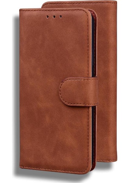 IPhone 16 Için Flip Case Pro Max Kart Yuvası Standı Tutucu Premium Pu Deri (Yurt Dışından)