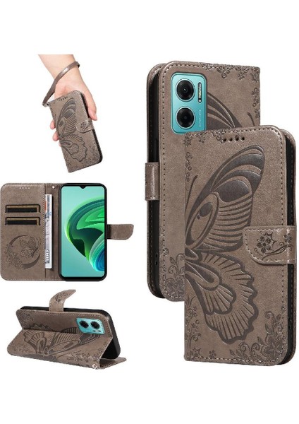 Xiaomi Redmi Not 11E Için Flip Case 5g Ayrılabilir El Kayışı Yüksek Kalite (Yurt Dışından)