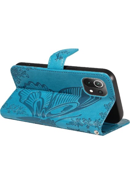 Kredi Kartı Yuvası ile Xiaomi 11 Lite Ayrılabilir El Kayışı Için Flip Case (Yurt Dışından) fırsatları