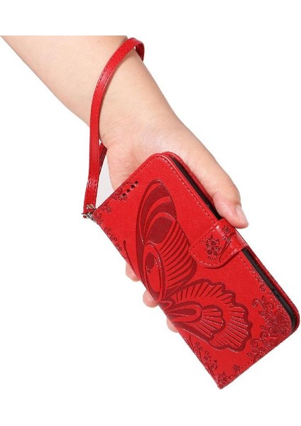 Xiaomi Redmi Not 13 Pro 4g Için Flip Case Kart ile Ayrılabilir El Kayışı (Yurt Dışından)