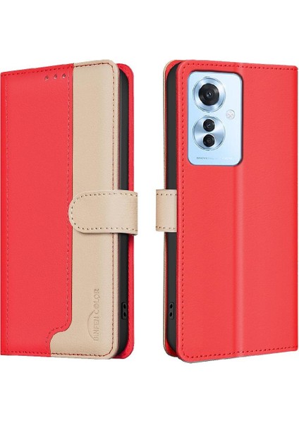 Oppo Oppo 11F 5g Kickstand Darbeye Tpu Iç Kabuk Kartı Için Flip Case (Yurt Dışından) indirimleri