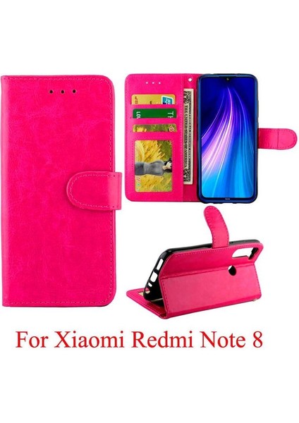 Xiaomi Redmi Not 8 Için Flip Case Pu Deri Kickstand Manyetik Kapatma (Yurt Dışından) indirimleri