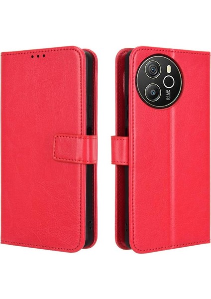 Blackview Oscal Kaplan 12 Için Kılıf Manyetik Kapak Çevirin Cüzdan Kart Tutucu (Yurt Dışından)