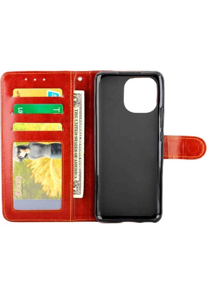 Xiaomi Mi 11 Için Flip Case Manyetik Kapatma Kart Tutucu Pu Deri (Yurt Dışından) indirimleri