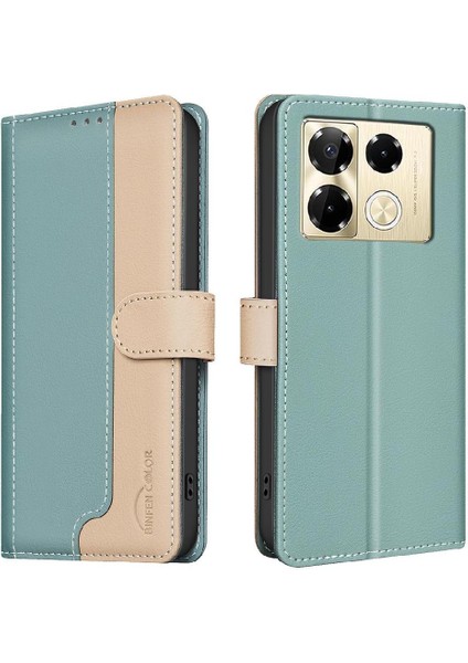 Infinix Not Için Flip Case 40 Pro 4g/5g Darbeye Tpu Iç Kabuk Flip (Yurt Dışından)