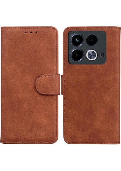 Infinix Not 40 4g Premium Pu Deri Kart Yuvası Standı Tutucu Için Flip Case (Yurt Dışından) indirimleri