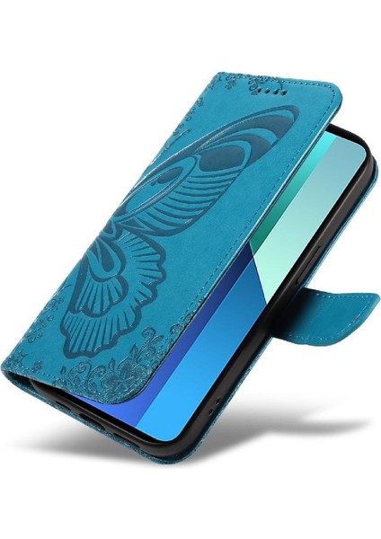 Xiaomi Redmi Not 13 Için Flip Case 4g Ayrılabilir El Kayışı Kabartmalı Yüksek (Yurt Dışından) indirimleri
