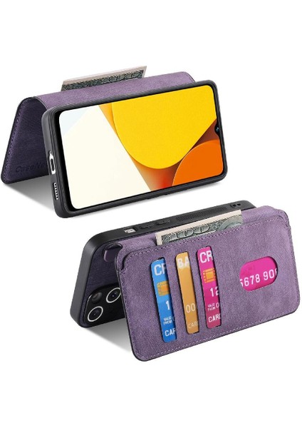 Vıvo Y35 4g Kart Standı Için Flip Case Retro Mıknatıs Koruyucu Malzeme Cüzdan (Yurt Dışından) fırsatları