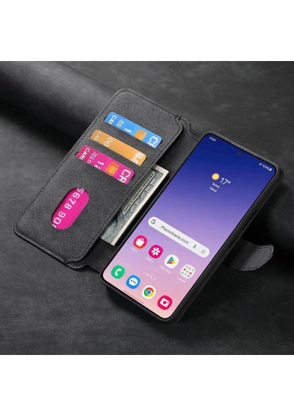 Samsung Galaxy S24 Artı Retro Kart Standı Cüzdan Mıknatıs Için Flip Case (Yurt Dışından) fiyatları