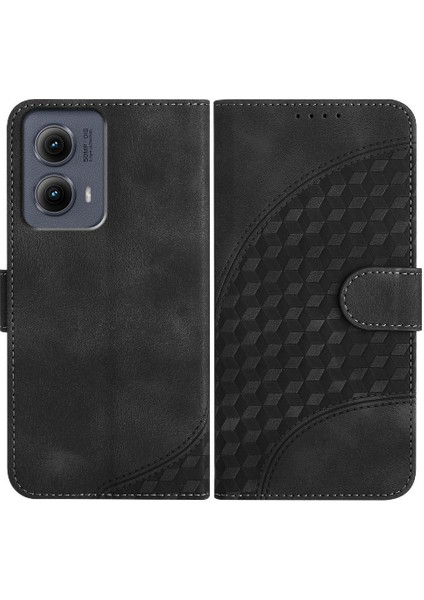 Motorola Kenar 5g 2024 Flip Iş Pu Deri Flip Kapak Için Flip Case (Yurt Dışından)