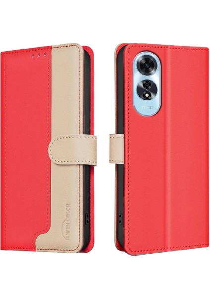 Oppo A60 4g Kart Yuvaları Tutucu Için Flip Case Darbeye Dayanıklı Tpu Iç Kabuk (Yurt Dışından)