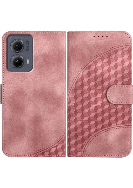 Motorola Kenar 5g 2024 Flip Iş Pu Deri Flip Kapak Için Flip Case (Yurt Dışından)