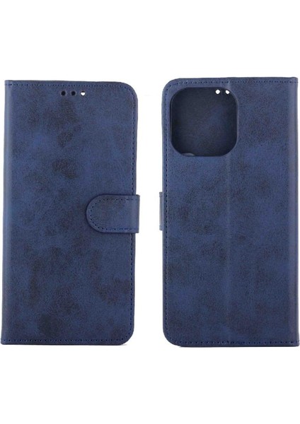 IPhone 15 Için Filp Durumda Pro Max Kickstand Pu Deri Kart Tutucu Manyetik (Yurt Dışından)