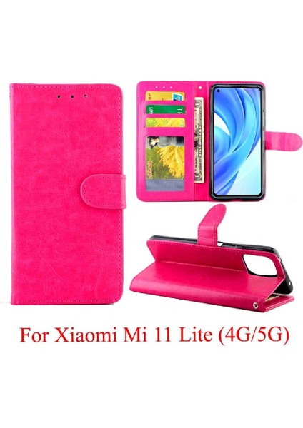 Xiaomi Mi 11 Lite 4g Için Flip Case/5g Kickstand Kart Tutucu Manyetik Pu (Yurt Dışından) indirimleri