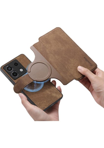 Xiaomi Redmi Not Için Flip Case 13 Pro 5g Cüzdan Mıknatıs Koruyucu Malzeme (Yurt Dışından)