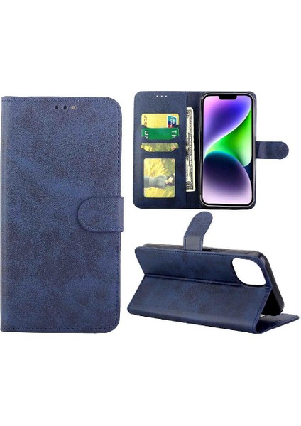 IPhone 14 Için Filp Durumda Artı Manyetik Kapatma Tam Koruma Kartı Tutucu (Yurt Dışından) fırsatları