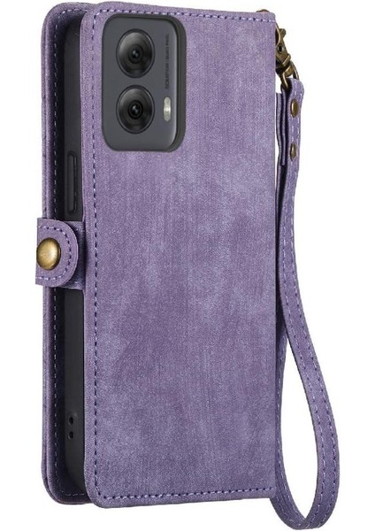 Motorola Moto G Güç 5g 2024 Cüzdan Darbeye Deri Için Flip Case (Yurt Dışından) indirimleri