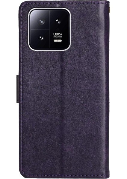 Xiaomi 13 Bilek Kayışı Manyetik Kapatma Pu Deri Kart Için Filp Durumda (Yurt Dışından) modelleri