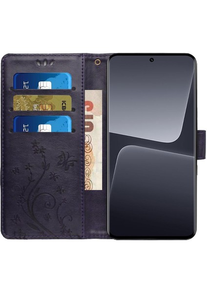 Xiaomi 13 Bilek Kayışı Manyetik Kapatma Pu Deri Kart Için Filp Durumda (Yurt Dışından) fırsatları