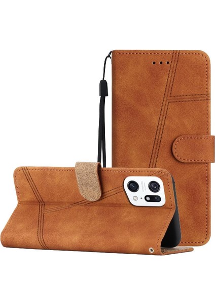 Oppo Bulmak Için Flip Case X5 Pro Flip Folio Kart Yuvaları Tutucu Manyetik Pu (Yurt Dışından)