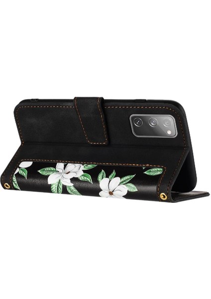 Samsung Galaxy S20 Fe Kickstand Manyetik Kapatma Pu Anti Için Cüzdan Kılıf (Yurt Dışından) modelleri