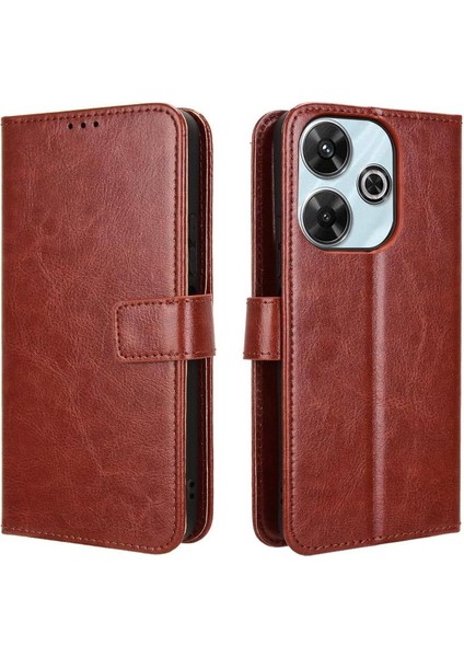 Xiaomi Redmi Için Kılıf 13 4g Manyetik Kart Tutucu Kapak Çevirin Cüzdan (Yurt Dışından)