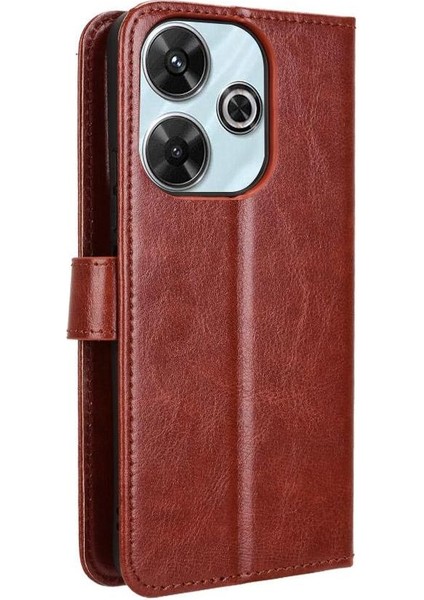 Xiaomi Redmi Için Kılıf 13 4g Manyetik Kart Tutucu Kapak Çevirin Cüzdan (Yurt Dışından)