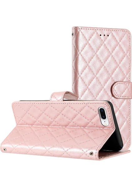 IPhone 6 Için Flip Case Artı/6s Artı Kickstand Pu Deri Cüzdan Manyetik (Yurt Dışından)
