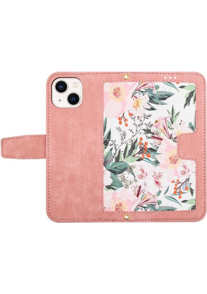 IPhone 15 Için Cüzdan Durumda Artı Anti Scratch Kart Tutucu Manyetik Kapatma (Yurt Dışından)