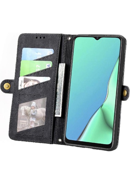 Oppo A9 Için Flip Case 2020/A5 2020 Darbeye Cüzdan Deri Kılıf Flip (Yurt Dışından) modelleri