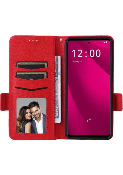 T-Mobile Revvl 7 Pro 5g Manyetik Pu Deri Yan Toka Kartı Için Flip Case (Yurt Dışından) fırsatları