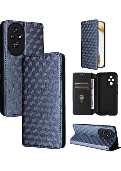 Onur Için Flip Case 200 5g Kart Yuvaları Tutucu Cüzdan Pu Deri 3D (Yurt Dışından) modelleri