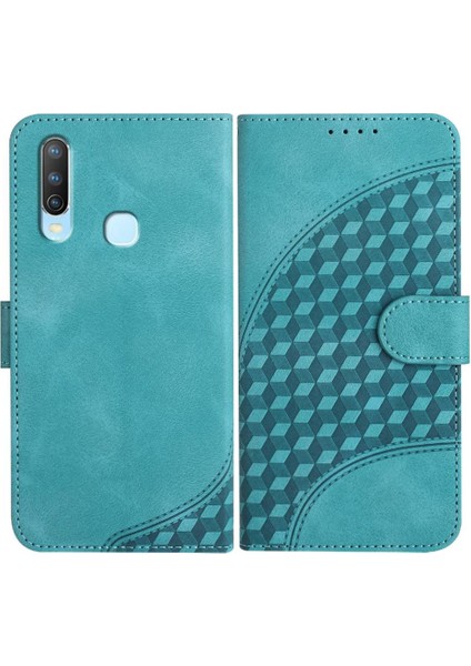 Vıvo Y17 Için Flip Case Pu Deri Kapak Çevirin Darbeye Deri Kılıf Kart (Yurt Dışından)