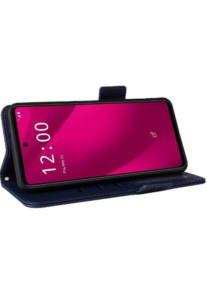 T-Mobile Revvl 7 Pro 5g Manyetik Pu Deri Yan Toka Kartı Için Flip Case (Yurt Dışından) fiyatları