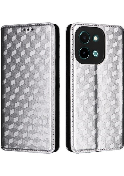 Vivo Y28 4g 3D Desen Kart Yuvaları Tutucu Manyetik Kapatma Için Flip Case (Yurt Dışından) modelleri
