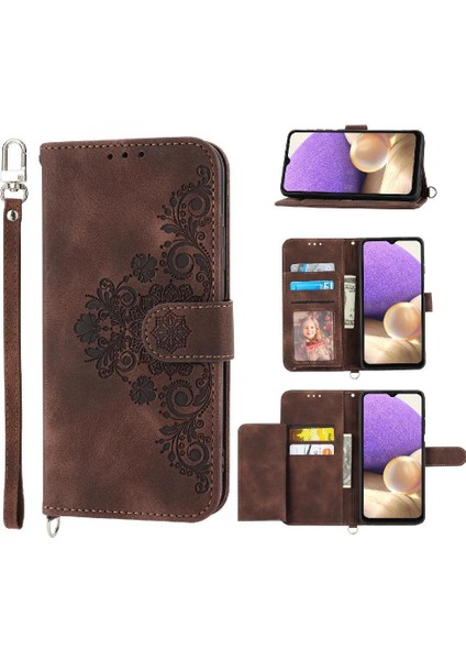 Samsung Galaxy A13 Için Flip Case 4g/5g Bileklik Darbeye Çoklu Kart (Yurt Dışından) fırsatları