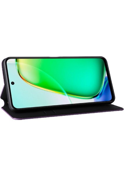 Vivo Y28 4g 3D Desen Kart Yuvaları Tutucu Manyetik Kapatma Için Flip Case (Yurt Dışından) modelleri