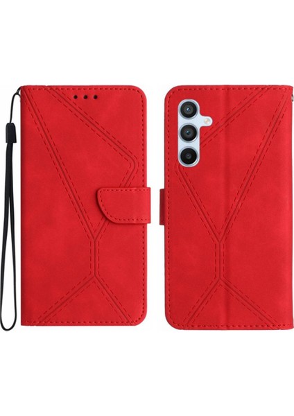 Samsung Galaxy M55 5g Için Flip Case Yüksek Kalite Tpu Yumuşak Pu Deri (Yurt Dışından)