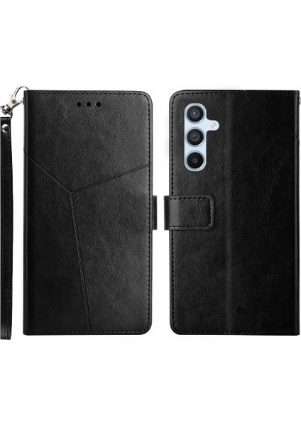 Samsung Galaxy M55 5g Darbeye Dayanıklı Tpu Kabuk Kickstand Için Flip Case-Dayanıklı (Yurt Dışından)