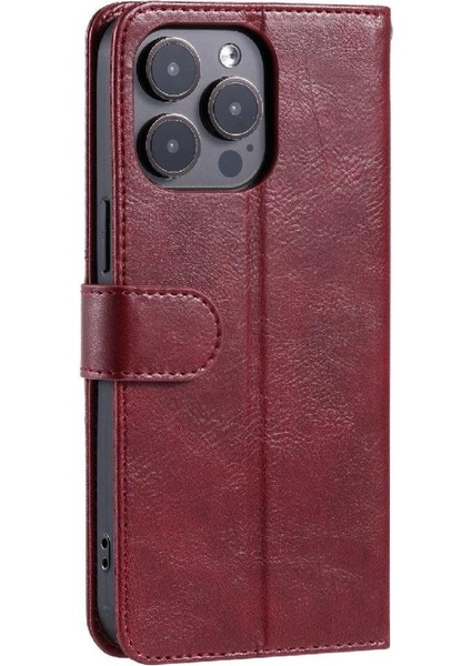 Xiaomi Redmi Için Flip Case 13 4g 6 Kart Yuvaları Kickstand Pu Deri Cüzdan (Yurt Dışından)
