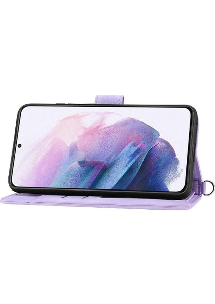 Samsung Galaxy S21 Darbeye Çoklu Kredi Kartı Yuvaları Için Flip Case (Yurt Dışından) modelleri