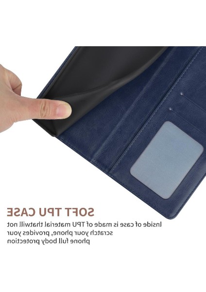 Samsung Galaxy M55 5g Darbeye Dayanıklı Tpu Kabuk Kickstand Için Flip Case-Dayanıklı (Yurt Dışından)