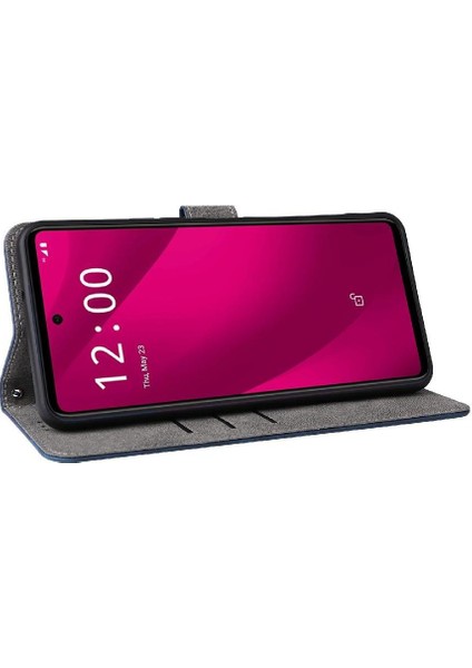 T-Mobile Revvl 7 Pro 5g Pu Deri Flip Folio Cüzdan Rfıd Kapatma Için Kılıf (Yurt Dışından) fırsatları