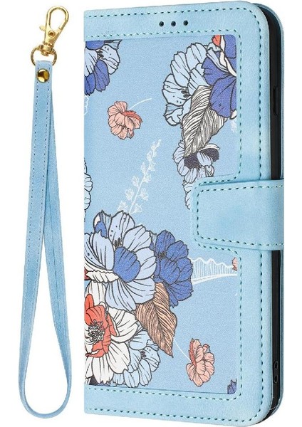 Samsung Galaxy S21 Kickstand Pu Deri Anti Scratch Için Cüzdan Kılıf (Yurt Dışından)
