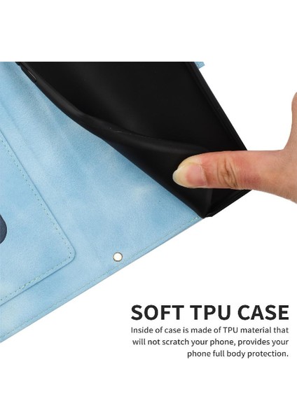 Samsung Galaxy S21 Kickstand Pu Deri Anti Scratch Için Cüzdan Kılıf (Yurt Dışından)