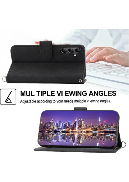 Samsung Galaxy A34 Çoklu Kredi Kartı Yuvaları Için Flip Case Darbeye (Yurt Dışından) fırsatları