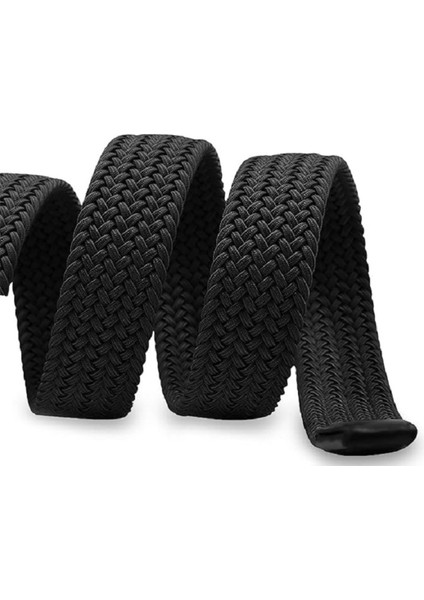 Elastik Örgü Kemer 3,5cm Siyah Lastik Kemer fırsatları