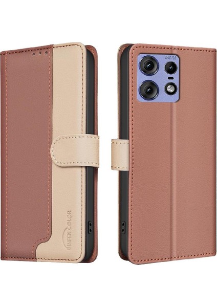 Motorola Moto Kenar 50 Pro 5g Için Flip Case Kart Yuvaları Tutucu Flip Folio (Yurt Dışından)
