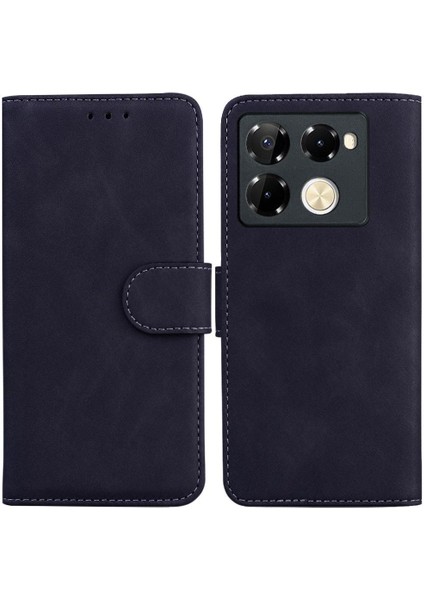 Infinix Not 40 Pro Artı Kart Yuvası Premium Pu Deri Standı Için Flip Case (Yurt Dışından)
