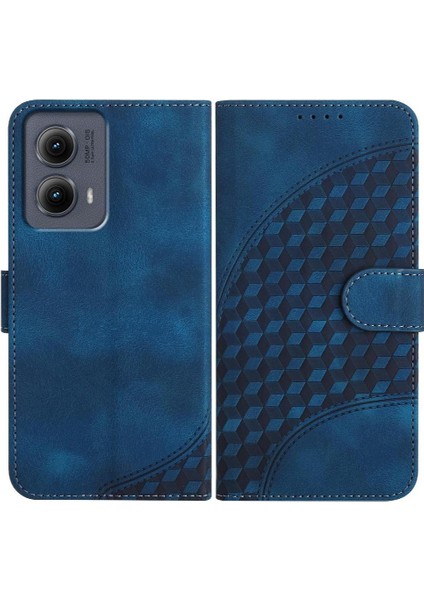Motorola Kenar 5g 2024 Flip Iş Pu Deri Flip Kapak Için Flip Case (Yurt Dışından)